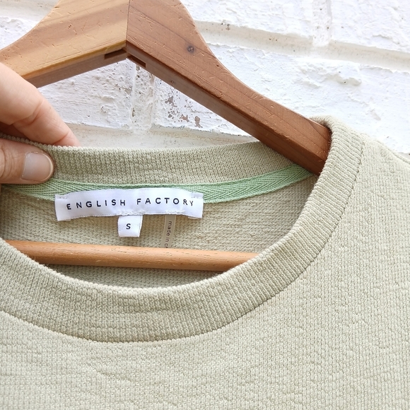 English Factory Ruffle Sleeve Mixed Mini Dress - Picture 3 of 7